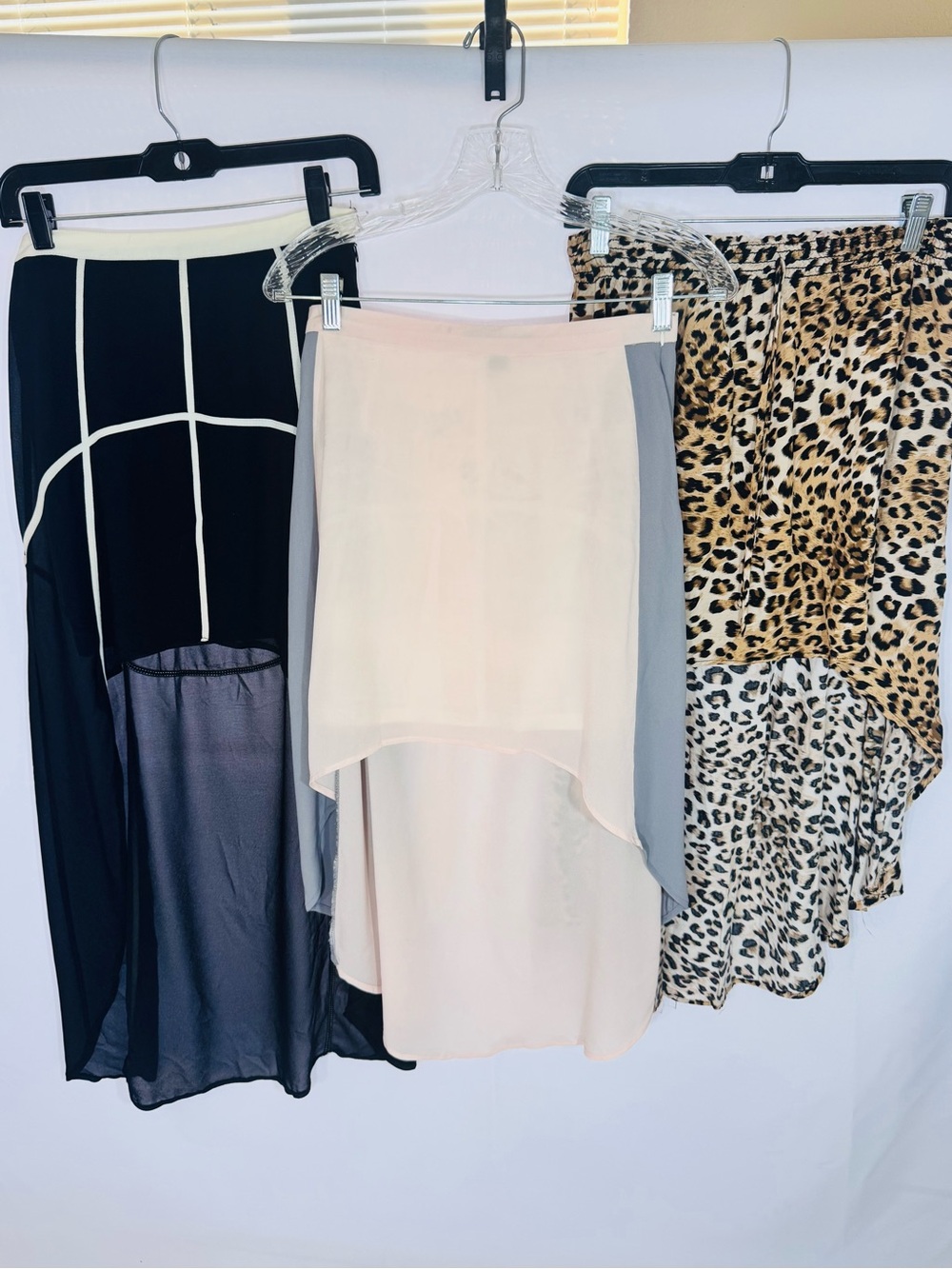 High-Low Skirts in multiple colors